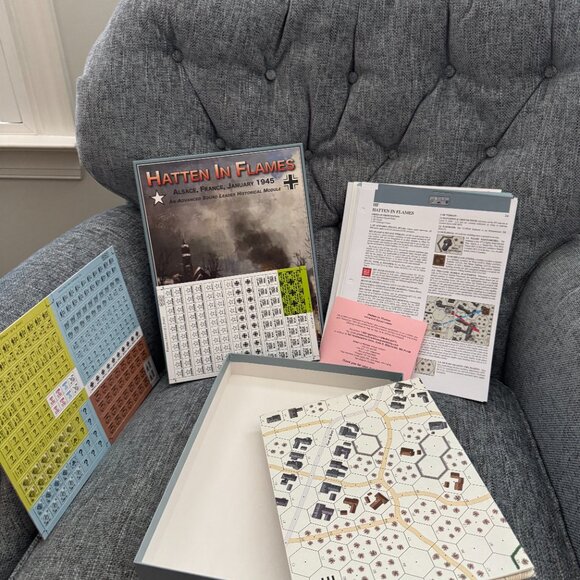 Hatten in Flames: ASL Historical Module 9 (open, unpunched) Multi-Man Publishing - Picture 7 of 10